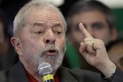 Cựu Tổng thống Brazil Lula da Silva. (Nguồn: AP)