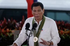 Tổng thống Philippines Rodrigo Duterte. (Nguồn: EPA/TTXVN)