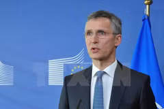 Tổng thư ký NATO Jens Stoltenberg. (Ảnh: Hương Giang/TTXVN)