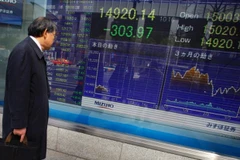 Chứng khoán châu Á đi xuống. (Nguồn: ctvnews.ca) 