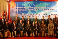 Các đại biểu dự hội nghị đối thoại quan chức quốc phòng Diễn đàn khu vực ASEAN. (Ảnh: Nguyễn Chiến/Vietnam+)