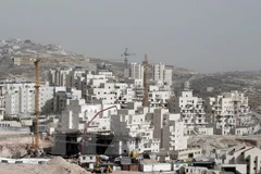 Khu định cư mới của người Do Thái được xây dựng tại Har Homa.( Nguồn: AFP/TTXVN)