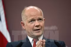 Cựu Ngoại trưởng Anh William Hague. (Ảnh: AFP/TTXVN)