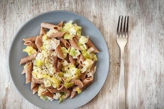 Protein và carbohydrate rất cần thiết sau khi tập luyện để giúp phục hồi cơ bắp. Pasta giàu protein đáp ứng được 2 nhu cầu này. (Nguồn: Dailymail)