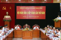 Quang cảnh hội nghị. (Ảnh: Nguyễn Dân/TTXVN)