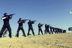 Nhóm vũ trang Ahral al-Sham. (Nguồn: dailymail.co.uk)