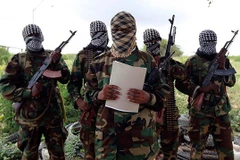Thành viên nhóm phiến quân Hồi giáo Al-Shabaab. (Nguồn: cfr.org)