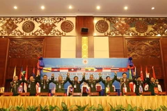 Tư lệnh lực lượng quốc phòng các nước ASEAN tại Hội nghị ACDFIM-13. (Ảnh: Phạm Kiên/Vietnam+)