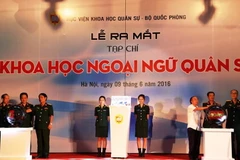 Lễ ra mắt tạp chí. (Nguồn: Báo Tin tức)