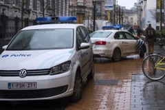 Xe của cảnh sát Bỉ. (Ảnh minh họa. Nguồn: BBC)