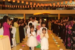 Quang cảnh Đại lễ Vu Lan báo hiếu 2016 tại Séc. (Ảnh: Ngọc Mai/Vietnam+)