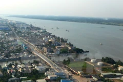 Một góc thành phố Cần Thơ. (Ảnh: Ngọc Hà/TTXVN)