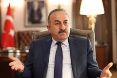 Ngoại trưởng Thổ Nhĩ Kỳ Mevlüt Cavusoglu. (Nguồn: Sputnik)