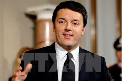 Thủ tướng Italy Matteo Renzi. (Nguồn: THX/TTXVN)