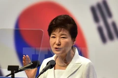 Tổng thống Hàn Quốc Park Geun-hye. (Ảnh: AFP/TTXVN)