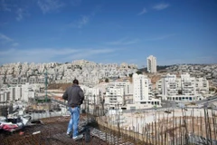 Một khu định cư Do Thái ở Bờ Tây. (Nguồn: Reuters)