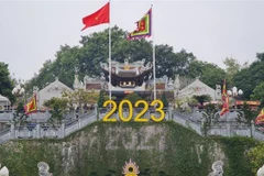 Đền Cửa Ông, thành phố Cẩm Phả. (Ảnh: Thanh Vân/TTXVN)