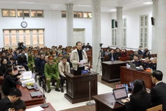 Quang cảnh phiên xét xử. (Ảnh: Doãn Tấn/TTXVN)