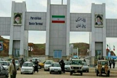 Cửa khẩu Parviz Khan. (Nguồn: alalam.ir)