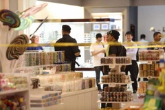 Hiện trường vụ cướp. (Nguồn: themalaymailonline.com)