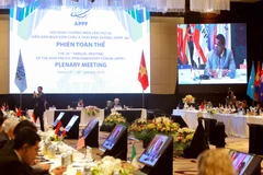 Quang cảnh phiên họp. (Ảnh: An Đăng/TTXVN)