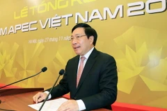 Phó Thủ tướng, Bộ trưởng Ngoại giao Phạm Bình Minh. (Ảnh: Nhan Sáng/TTXVN)