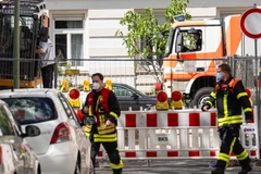 Xe cảnh sát tại hiện trường vụ việc. (Nguồn: pledgetimes.com)