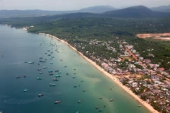 Đảo Phú Quốc, nơi diễn ra hội nghị. (Ảnh: Thanh Hà/TTXVN)