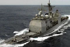 Tuần dương hạm Chancellorsville. (Nguồn: cnn.com)