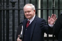 Phó Thủ hiến Bắc Ireland Martin McGuinness. (Nguồn: AFP/TTXVN)