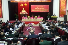 Quang cảnh hội nghị. (Ảnh: Bùi Đức Hiếu/TTXVN)