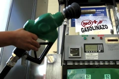 Một trạm xăng tại Mexico City, Mexico ngày 1/1. (Nguồn: THX/TTXVN)