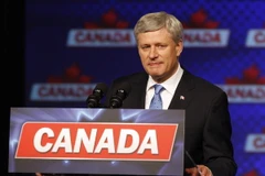 Cựu Thủ tướng Canada Stephen Harper. (Nguồn: AFP/TTXVN)