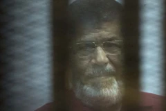 Tổng thống bị lật đổ Mohammed Morsi. (Nguồn: AP)