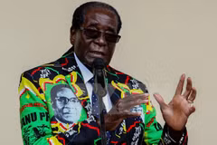 Cựu Tổng thống Zimbabwe Robert Mugabe. (Nguồn: AFP/TTXVN)