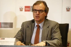 Bộ trưởng Nội vụ Peru Carlos Basombrio. (Nguồn: EL PORTAL)