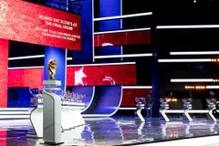 Khung cảnh nơi diễn ra lễ bốc thăm. (Nguồn: Getty)