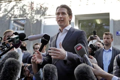 Ngoại trưởng Áo Sebastian Kurz. (Nguồn: AP)