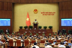 Quang cảnh phiên họp chiều 8/6. (Nguồn: Vietnam+)