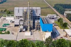 Nhà máy xử lý chất thải rắn công nghệ cao phát năng lượng tại tỉnh Bắc Ninh, vừa được khánh thành vào ngày 11/1/2024. (Ảnh: PV/Vietnam+)