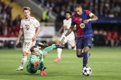 Bayern Munich nhận thảm bại 1-4 trước Barcelona tại Champions League. (Nguồn: Getty Images)