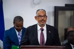 Tân Thủ tướng Haiti Alix Didier Fils-Aimé. (Ảnh: AFP)