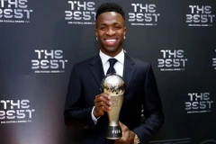 Vinicius Junior giành giải thưởng FIFA The Best 2024.