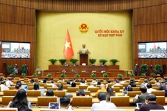 Kỳ họp thứ 8, Quốc hội khóa XV. (Ảnh: Phạm Kiên/TTXVN)
