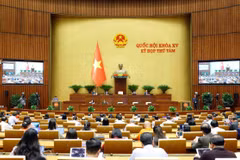 Kỳ họp thứ 8, Quốc hội khóa XV. (Ảnh: Phạm Kiên/TTXVN)