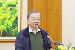 Tổng Bí thư Tô Lâm phát biểu chỉ đạo tại buổi làm việc với Ban Kinh tế Trung ương. (Ảnh: Thống Nhất/TTXVN)