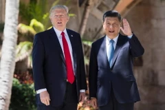 Tổng thống đắc cử Mỹ Donald Trump và Chủ tịch Trung Quốc Tập Cận Bình. (Nguồn: Getty Images)