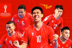 Tuyển Futsal Việt Nam quyết làm nên lịch sử ở giải Futsal Đông Nam Á. (Nguồn: VFF)