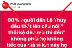 Xử lý nghiêm các trường hợp đăng tải thông tin sai sự thật về tình hình mưa lũ