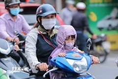 Khu vực Bắc Bộ trời rét, vùng núi rét đậm. (Nguồn: TTXVN)